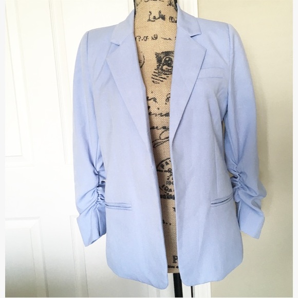 Free Hug Jackets & Blazers - Baby Blue Blazer